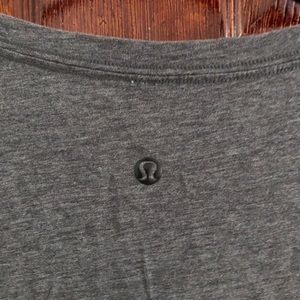 Lululemon Gray Men’s V-Neck Tee